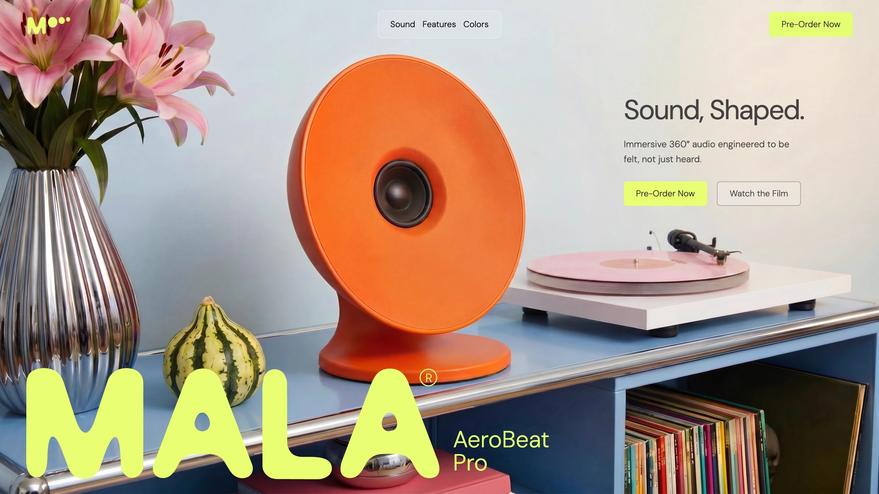 Product Landing Page